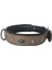 Deri Doğal Taşlı Köpek Boyun Tasması 28-33 cm X-Small Taba 4