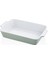 Rossallını Lıfe Brandanı Buyuk Dıkdortgen Yesıl Fırın Kabı 44X26X8 cm 1