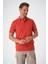 Casual Ryker Polo T-Shirt (Cırtlı) Kiremit - Xl 2