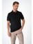 Casual Ryker Polo T-Shirt (Cırtlı) Siyah - 5xl 5