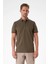 Casual Ryker Polo T-Shirt (Cırtlı) Haki - S 1