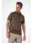 Casual Ryker Polo T-Shirt (Cırtlı) Haki - 4xl 4