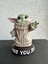 Baby Yoda, Star Wars, Karakter Biblo, Dekoratif Polyester Obje 1