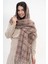 Renk Geçişli Kaşmir %100 Viscose Kahve-Bej Şal 1