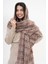 Renk Geçişli Kaşmir %100 Viscose Kahve-Bej Şal 2
