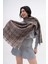 Renk Geçişli Kaşmir %100 Viscose Gri-Bej Şal 1