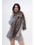 Renk Geçişli Kaşmir %100 Viscose Gri-Bej Şal 3