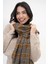 Renk Geçişli Kaşmir %100 Viscose Somon-Gri Şal 4