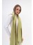 Jakarlı Kaşmir %100 Viscose Yeşil Şal 3