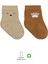 Bistyle Bear Penye Soket Çorap 2'li BS10116 Bej 2