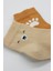 Bistyle Bear Penye Soket Çorap 2'li BS10116 Bej 4