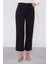 Siyah Ekleme Tasarımlı Düz Paça Pantolon 1