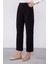 Siyah Ekleme Tasarımlı Düz Paça Pantolon 2