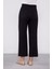 Siyah Ekleme Tasarımlı Düz Paça Pantolon 5
