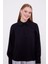 Siyah Yaka Taş Detaylı Bluz 2