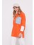 Oranj Denim Detaylı Sweatshirt 3