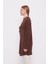 Kahve Etnik Kolyeli Fitili Kaşmir Tunik 5