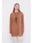 Camel Etnik Kolyeli Fitili Kaşmir Tunik 4