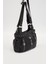 Siyah Zımba Detaylı Omuz Çantası 2