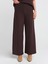 71833 Geniş Paça Fitilli Pantolon-Kahve 3