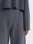 71833 Geniş Paça Fitilli Pantolon-Bej 4