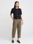 71533 Kemerli Havuç Fit Pantolon-Mavi 1