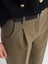 71533 Kemerli Havuç Fit Pantolon-Mavi 4