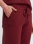 70166 Beli Lastikli Bağcıklı Triko Pantolon-Kahve 4