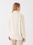Vision Dik Yaka Düz Uzun Kollu Oversize Kadın Pelüş Sweatshirt 3