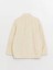 Vision Dik Yaka Düz Uzun Kollu Oversize Kadın Pelüş Sweatshirt 5
