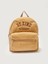 Lcw Accessorıes Kahverengi Nakışlı Pelüş Kız Çocuk Sırt Çantası 24X30X10 cm 1