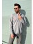Albertino Uzun Kol Slim Fit Örme Gömlek 5