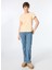 Yuvarlak Yaka Bej Kadın T-Shirt 8M1543 2