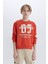 Erkek Çocuk Bisiklet Yaka Baskılı Sweatshirt D7712A825SP 3