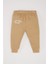 Erkek Bebek 2'li Takım Bisiklet Yaka Baskılı Sweatshirt Beli Lastikli Eşofman Altı D7907A525SP 2
