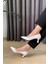 Kadın Sity Beyaz 6 cm Ince Topuklu Stiletto 3