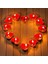 Mum Tealight Kırmızı Kalpli 50 Adet 1