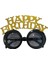 Simli Happy Bırthday Parti Gözlüğü 1