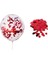 Balon Içi Konfeti Pulu Kırmızı Paket 3