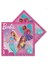 Barbie Peçete Doğum Günü Parti Konsepti Lisanslı 16 Adet 16X16 cm 1