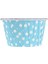 Mavi Puantiyeli 50'li Kek Kalıbı Fırında Dağılmayan 7 x 3.5 cm Muffin Kalıbı Cupcake Stand Kapsülü 4