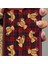 Apple iPhone Teddy Bear Darbeye Dayanıklı Yumuşak Silikon Bordo Telefon Kılıfı 5