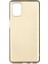 Samsung Galaxy M31S - Kılıf Mat Soft Premier Silikon Kapak - Gold 1