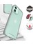 Apple iPhone 12 Mini - Kılıf Şeffaf Sert Koruyucu Gard Silikon - Şeffaf 2