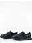 Erkek Siyah Deri Lastikli Casual Ayakkabı 4