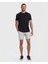 Erkek Siyah Baskılı Regular Fit Kalıp Likralı Kumaş T-Shirt 3