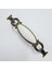 Zümre 96 mm Metal Antik Sarı Kasa Beyaz Porselen / 5 Adet 4