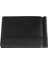 Rfıd Bloklamalı Nappa Deri Money Clip Cüzdan - Siyah 3
