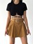 Pileli Kemerli Etek Içden Şortlu / Pleated Belted Skırt Wıth Inner Shorts 2