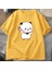 Sevimli Bubu Atma Flip-Flop T Shirt Erkek Kadın Komik Karikatür Dudu T-Shirt Pamuk Yaz Baskı 1